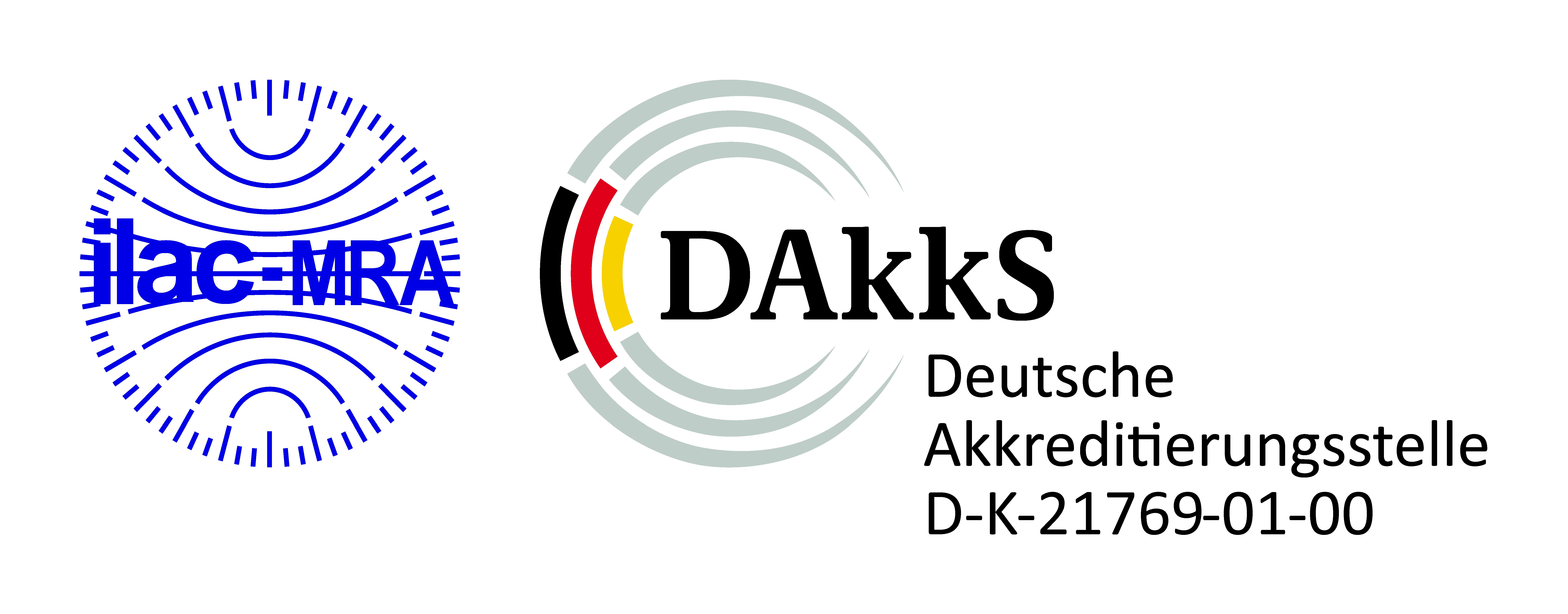 DAkkS & ilac-MRA Logo